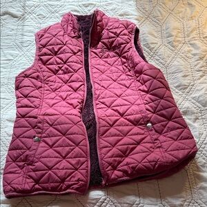 Free Country Pink Quilted Vest
